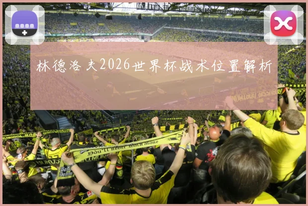 林德洛夫2026世界杯战术位置解析