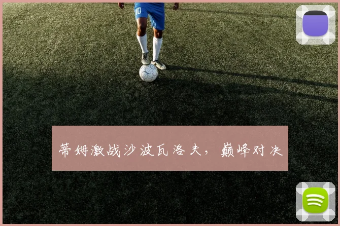 蒂姆激战沙波瓦洛夫，巅峰对决