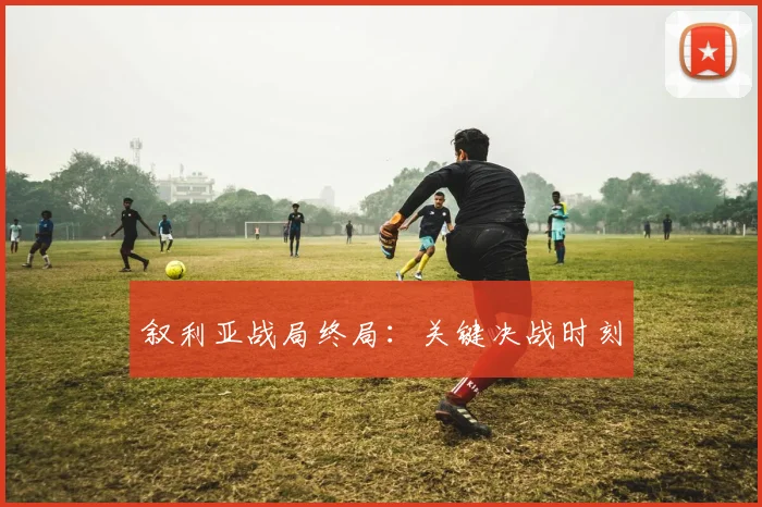 叙利亚战局终局：关键决战时刻